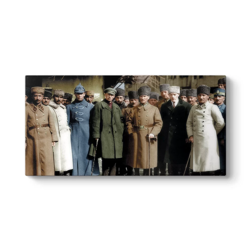 Atatürk Yabancı Devlet Adamları Tablosu - Model 5